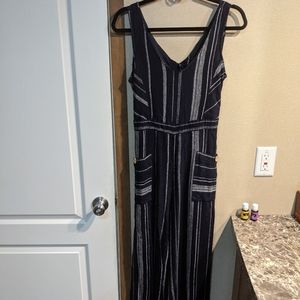 Striped jumpsuit